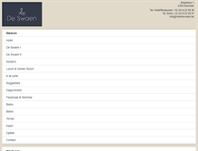 Tablet Screenshot of hoteldeswaen.be